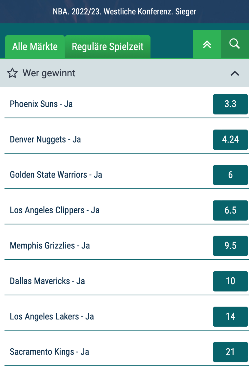 22bet basketball nba gesamtsieger