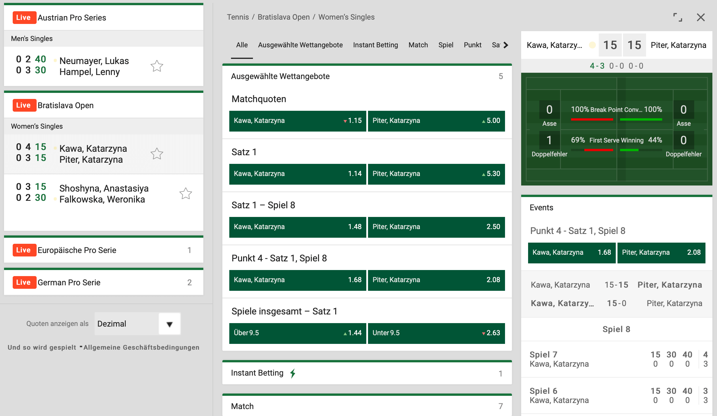 mrgreen livewetten