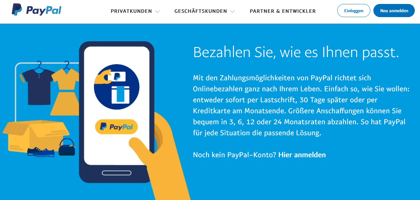 Paypal wetten