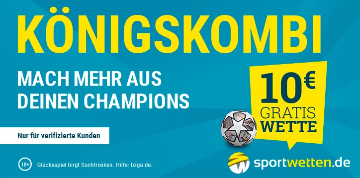 sportwetten.de champions league free bet