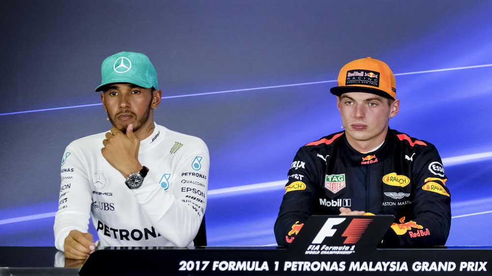 Lewis Hamilton Max Verstappen