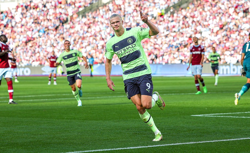 Premier League: Erling Haaland glänzt beim Debüt mit zwei Treffern