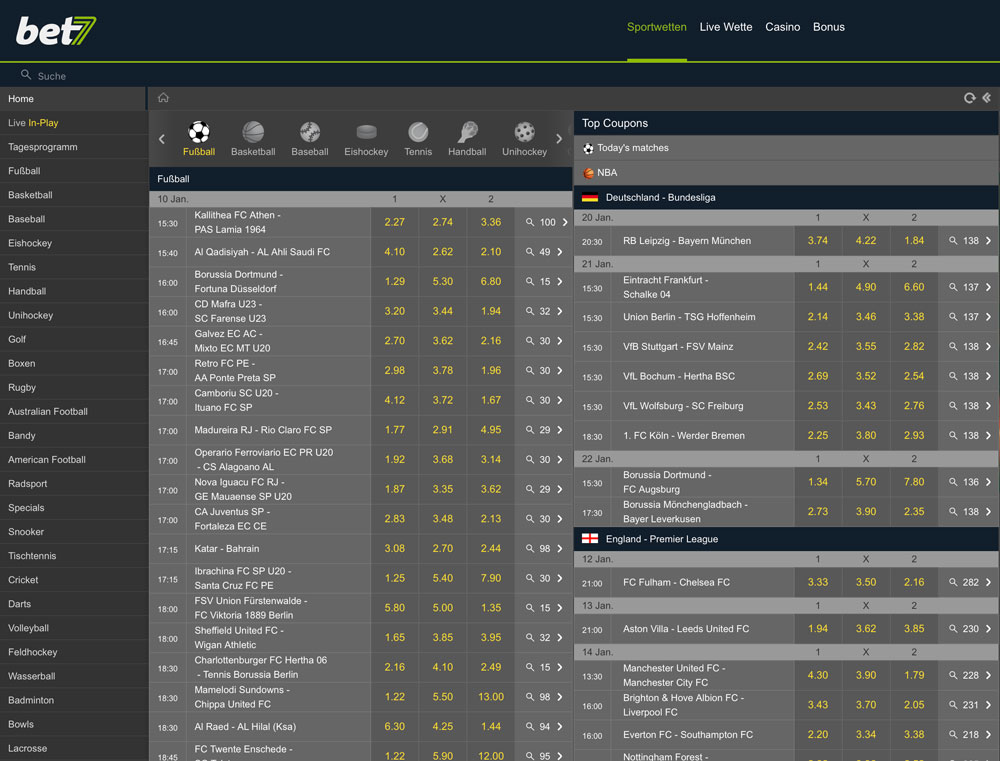 bet7 website