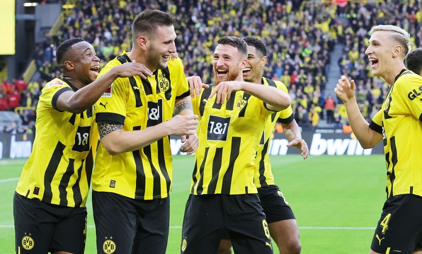 bvb jubel suele dortmund