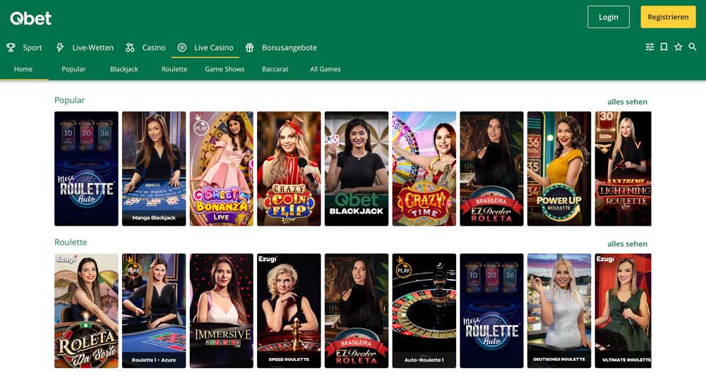 qbet livecasino