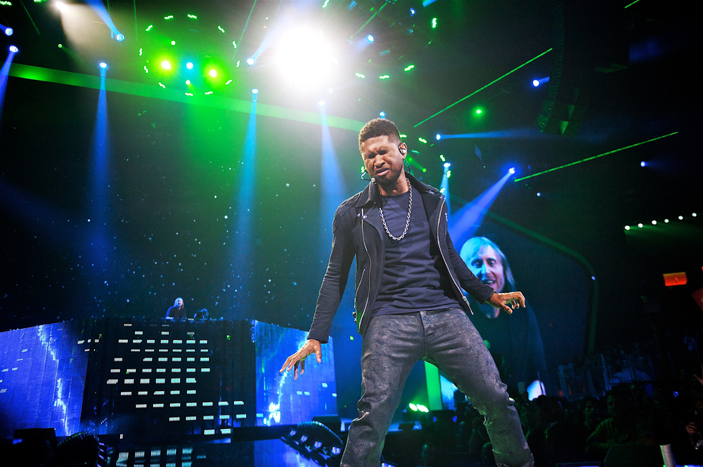 Las,Vegas,,Nv,,Usa:,September,24,,2011, ,Usher,Performs
