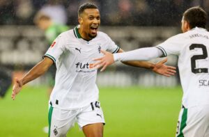 FOOTBALL GERMAN CHAMP MOENCHENGLADBACH v WOLFSBURG