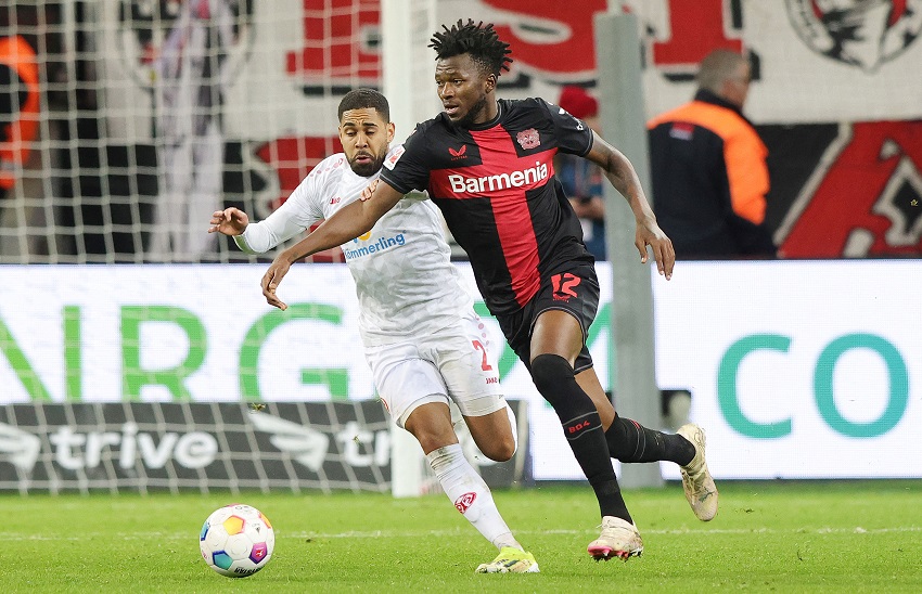 FOOTBALL GERMAN CHAMP LEVERKUSEN v MAINZ